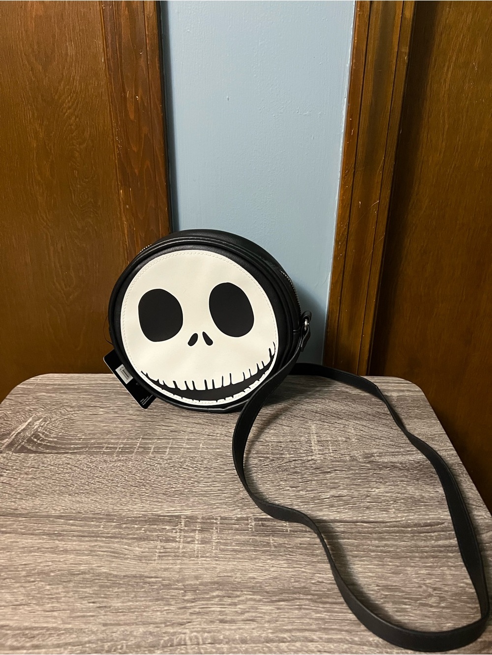 Nightmare Before Christmas Jack Skellington Round Crossbody Bag NWT